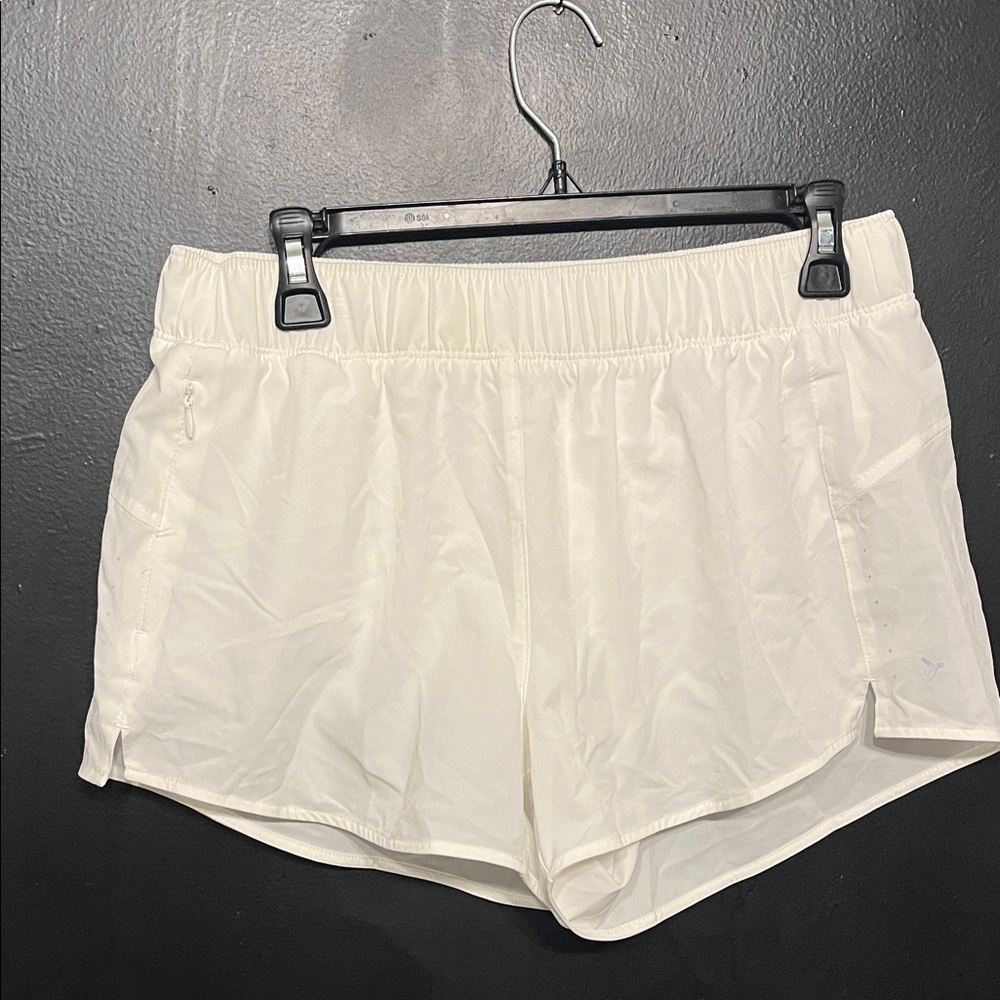 Old Navy Women's Cream Athletic Shorts NWOT